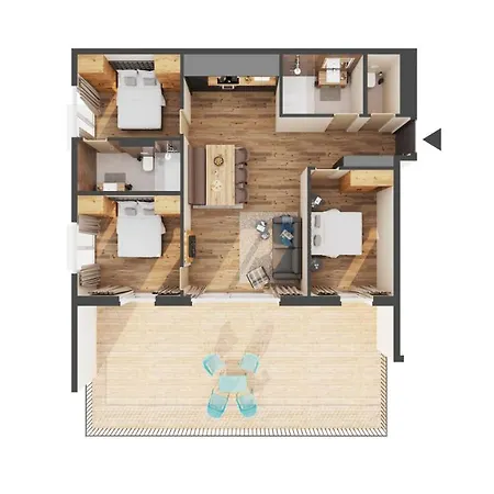 Remind Apartements Brixental 3* بريكسن ام تاله